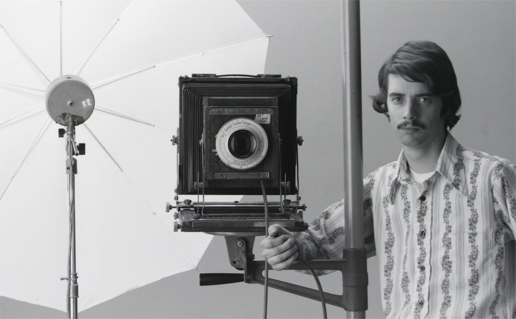 Me, at 20 years old, starting my career as a catalog photographer.